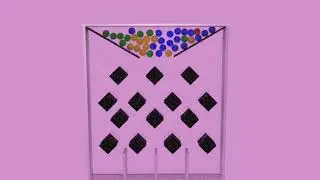 Color sorting Machine by Aditya in Blender