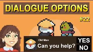 Create a Dialogue System with Branching Choices - Top Down Unity 2D #22