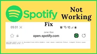 Spotify is Down and Browser Not Working | Spotify error message disconnected FIx