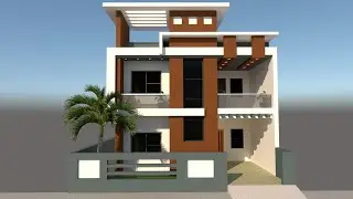 Google SketchUp 3D Model to Realstic Rendering in Vray 3.4 Tutorial Video