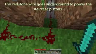 Minecraft: Piston-Powered Gate [with explanation]