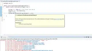 DuplicateFormatFlagException in Java
