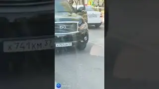 Очередной бородатый беспредел на дороге! #новости #авто #shorts