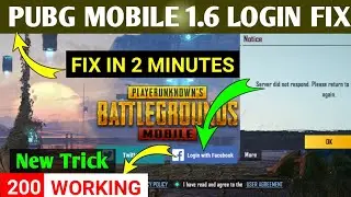 Network Error Login Failed Please Check Your Network Settings Pubg Mobile || How To Fix Login Error