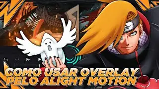 COMO USAR QUALQUER OVERLAY PELO ALIGHT MOTION!!! | (Alight Motion) DDM-EP:94