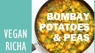 Bombay Potatoes & Peas - VeganRicha.com