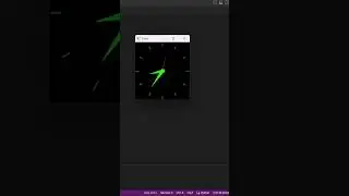 Animated Analog Clock Python Graphics
