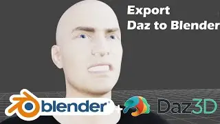 DAZ Studio | Export to Blender 3D