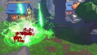 Roblox | Elemental Dungeons: NATURE ALL ABILITIES SHOWCASE