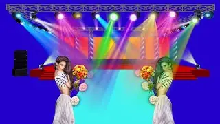 Dj Light effect green screen video vfx background//Disco Light effect green screen video vfx