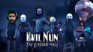 Finally Nun ki pungi bajadi 💀 || Gaming Professor Playing Evil Nun The broken Mask