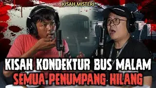 GUE JAMIN KALIAN MERINDING❗️KISAH KONDEKTUR BUS MALAM
