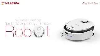 MILAGROW IMAP 55 WATT ROBOTIC VACUUM CLEANER (1000 ML, VENII MAX, WHITE)