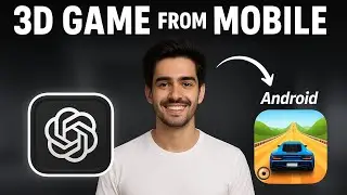 Create a 3D game on mobile with ChatGPT 💯 complete mobile game development toturial 