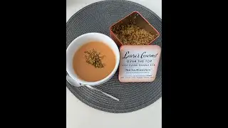 Gazpacho with Southwestern Over the Top
