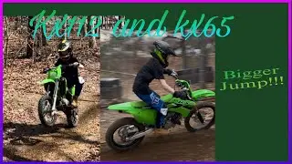 Kx112 and kx65 we made the jump bigger