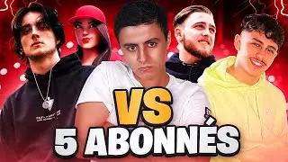UMS, Mushway, Teeqzy, Zetfar et ReYoZ VS. 5 abonnés sur Fortnite