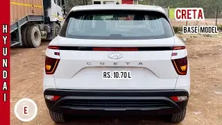 2022 Hyundai Creta 🔥 Creta E Diesel | Rs 10.70L | Base Model - Most Detailed Walkaround Video!
