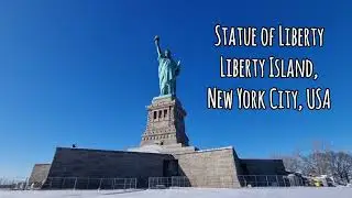 Exploring the Statue of Liberty, Liberty Island, Manhattan, New York City, USA