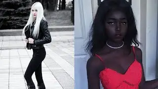 People with Unique Skin Color - people with unique beauty