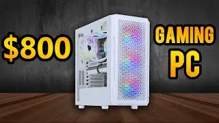 The BEST $800 Budget Gaming PC you can build in 2023! (All NEW Parts)