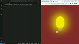 create glowing bulb and glass effect with html & css