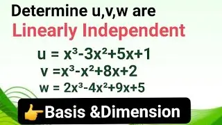 Vector Spaces in Linear Algebra |vector space csir net   
