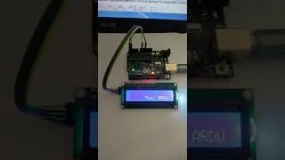 Test LCD 16x2 using I2C with Arduino 