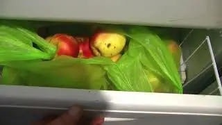 Хранение яблок в морозильнике без заморозки. Легко!