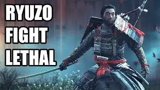 Ryuzo fight on Lethal Difficulty - Ghost of Tsushima