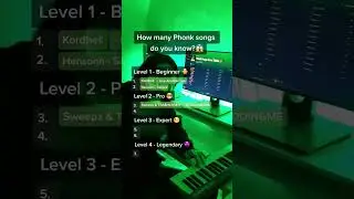 How many Phonk songs do you know?😱 