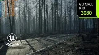 RTX 3080 Unreal Engine 5.2 Realistic Forest Tech Demo - How Good Can it Run Next-Gen Graphics?