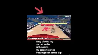 NBA 2k25 Hackers in Rec Center Try & Lag Me Out I Block Them They Power Off Shut My Playstation Down