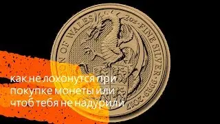 Как не нужно делать чтоб не остаться в ДУРАКАХ.Монета Королевы Англии.