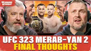 UFC 323 Merab–Yan 2 Final Thoughts | Aspinall Eye Injury Update | Pitbull vs Roach | Ali Act Hearing