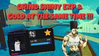 How I Grind SHINY EXP & GOLD At The Same Time In Ultimate Tower Defense I Roblox