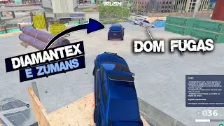 DIAMANTEX E ZUMANS CONTRA O DOM FUGAS DANDO FUGA NO PG ! FUGA PG ! GTA RP ! GTA FIVEM ROLEPLAY