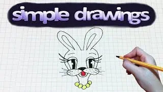 Simple drawings #85 How to draw bunny