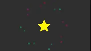 Star animation Adobe After Effects