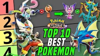 Top 10 Best Pokemon for Solo Ranking in Season 32! All New Meta! Pokémon unite 