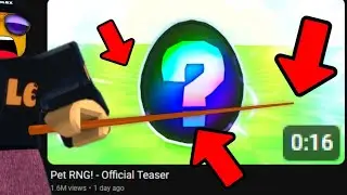 i Spent 3 HOURS WATCHING 16secs Trailer & FOUND LOTS SECRETS in Pet RNG