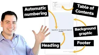 How to REALLY add an appendix to a Word document | Professional Report Guides