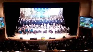Гимн Украины. Харьков. Дворец студентов. Юрке 210 лет