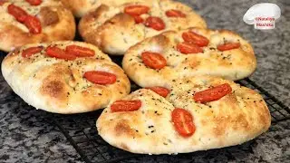 ФОКАЧЧА БЕЗ ЗАМЕСА. Очень вкусная и ароматная выпечка без особых усилий!