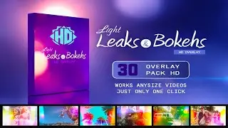 Free Download Bokeh Overlay Pack #15(HD)