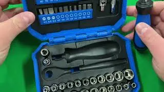 Kobalt 5996331 50pc Mechanics Tool Set $20 Lowes Holiday 2024 Item
