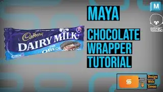 Maya Tutorial: Chocolate wrapper