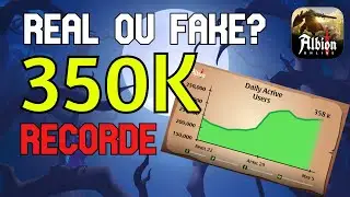 É REAL ou FAKE o RECORDE de JOGADORES ATIVOS no ALBION ONLINE? #mmorpg #albiononline #mmo