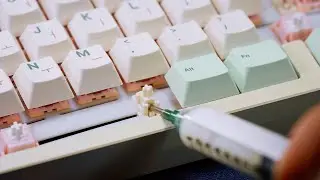 How to Lube Keyboard Stabilizers with Krytox 205g0