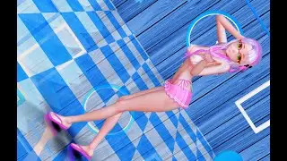 【Nikke MMD】ビバハピ -VIVA HAPPY- 【Neon Summer】